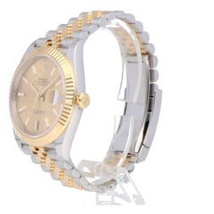 Pre-Owned Rolex Datejust Stainless Steel and Yellow Gold 126333 Watch