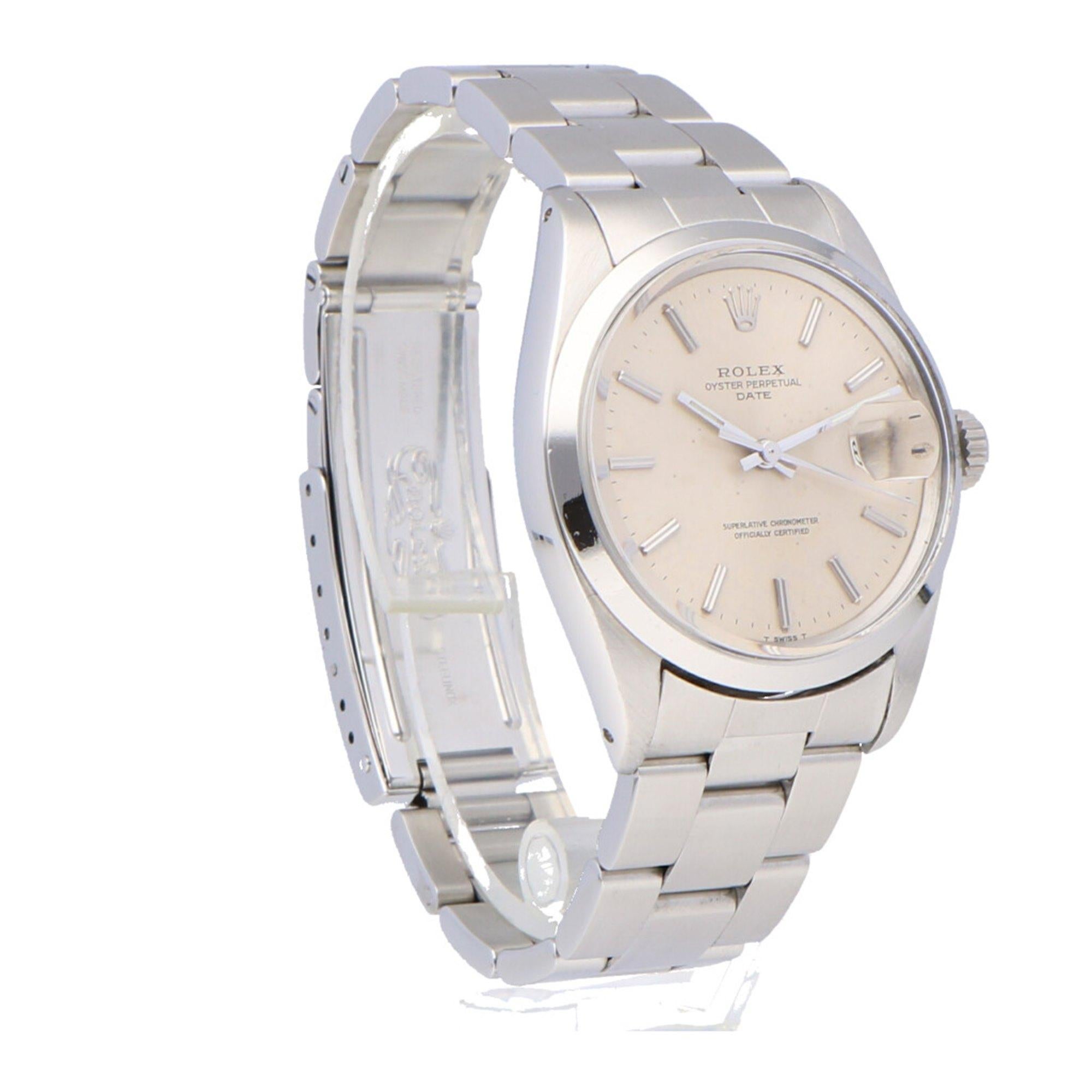 Pre-Owned Rolex Oyster Perpetual Date 1500 3