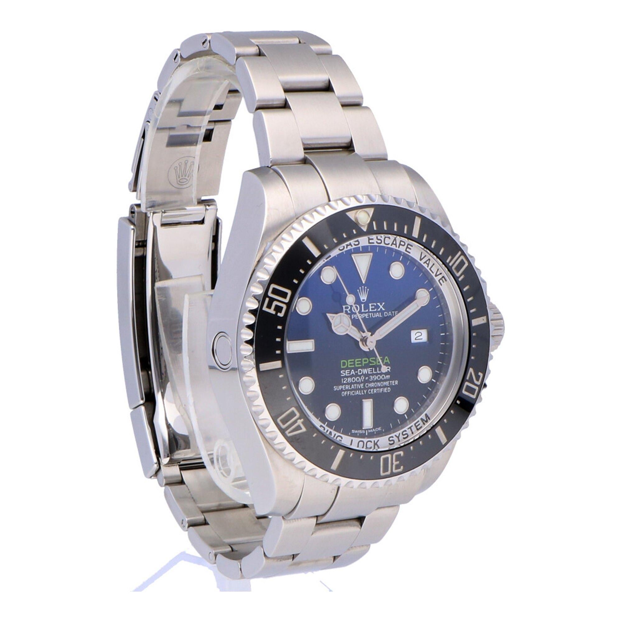 Pre-Owned Rolex Sea-Dweller Deepsea Stainless Steel 116660 Watch 2