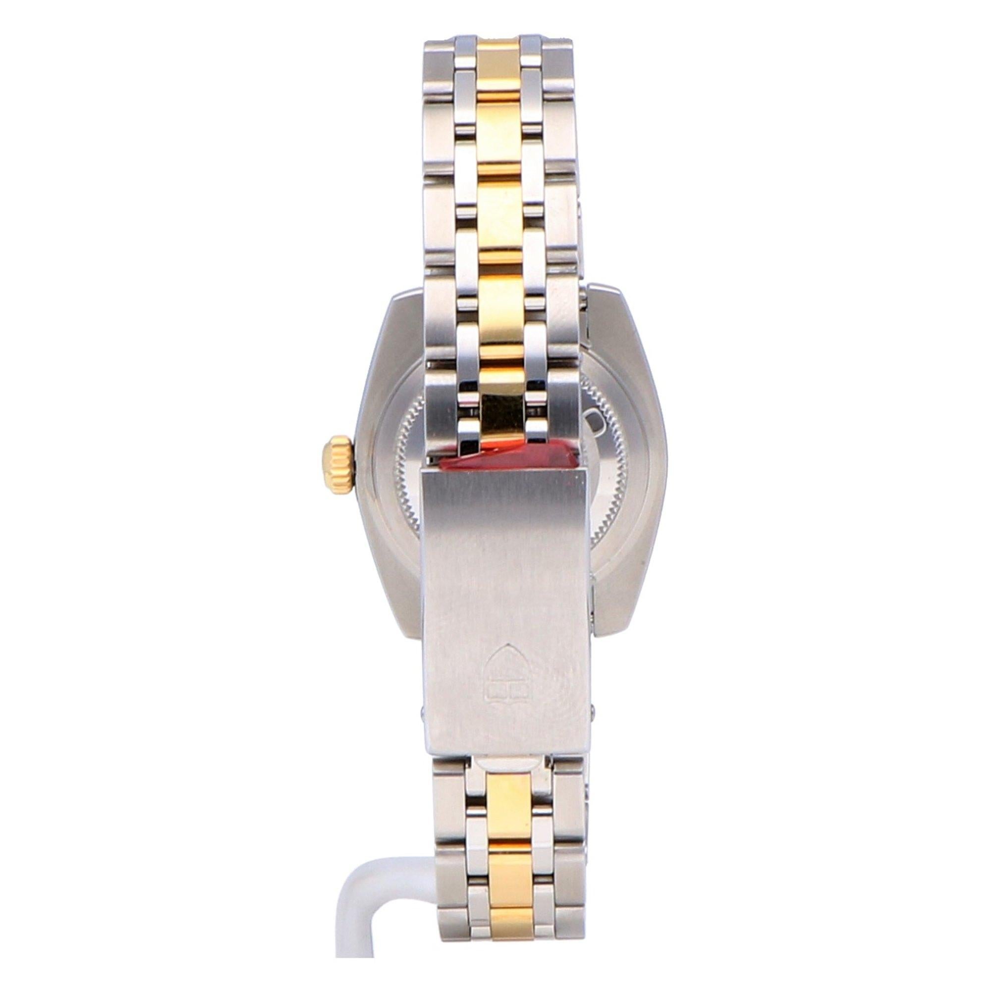 Women's Pre-Owned Tudor Classic Stainless Steel and Yellow Gold 22023-0006