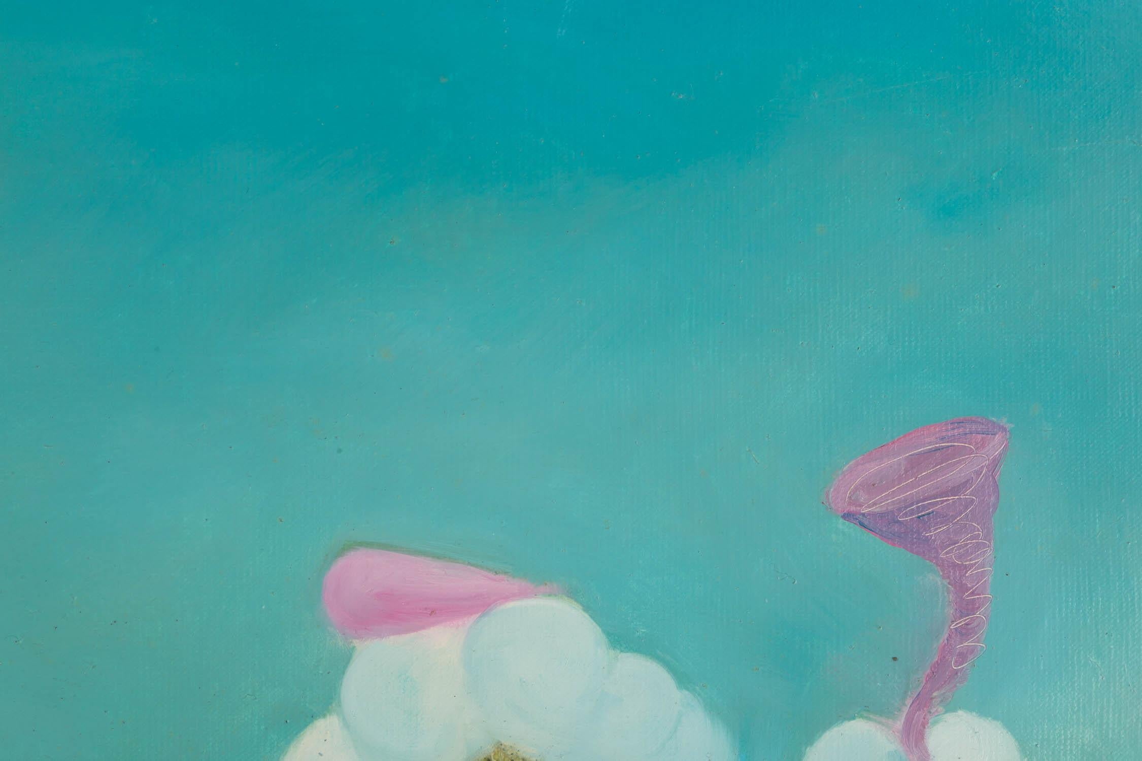 Xuzeng Liu Olio su tela originale surrealista 