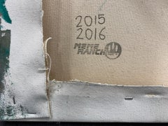 'I'll Be Back, ' by XVALA, Mixed Media Painting