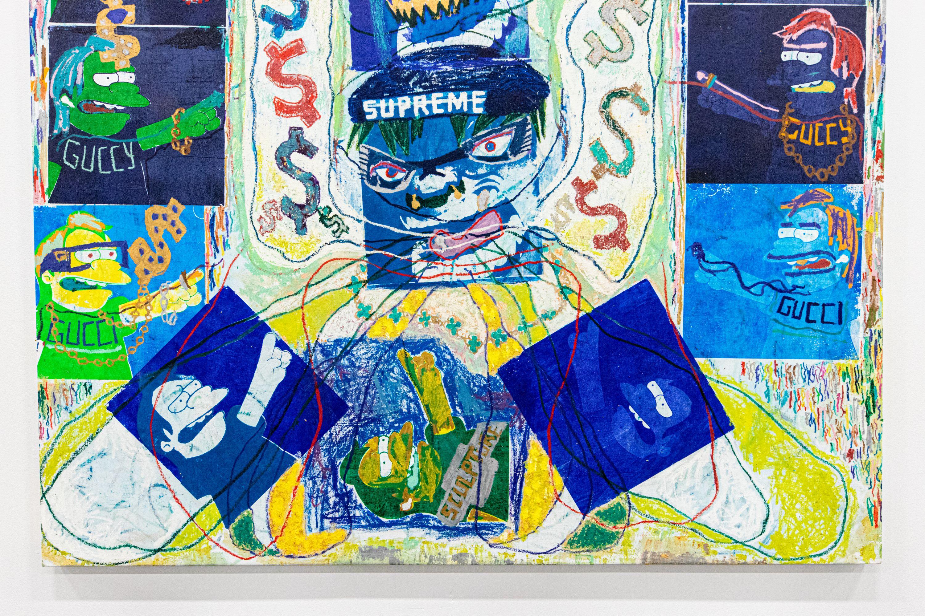 Enséñame el dinero: Edición Ultra Lujo', de XVALA, Pintura Técnica Mixta en venta 3