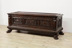 XVI Century, Italian Renaissance Wood Chest