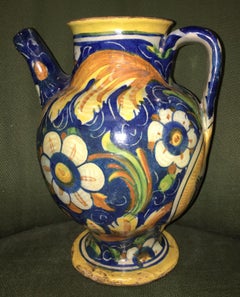 16th Century Majolica Jug by Domenico from Venice
