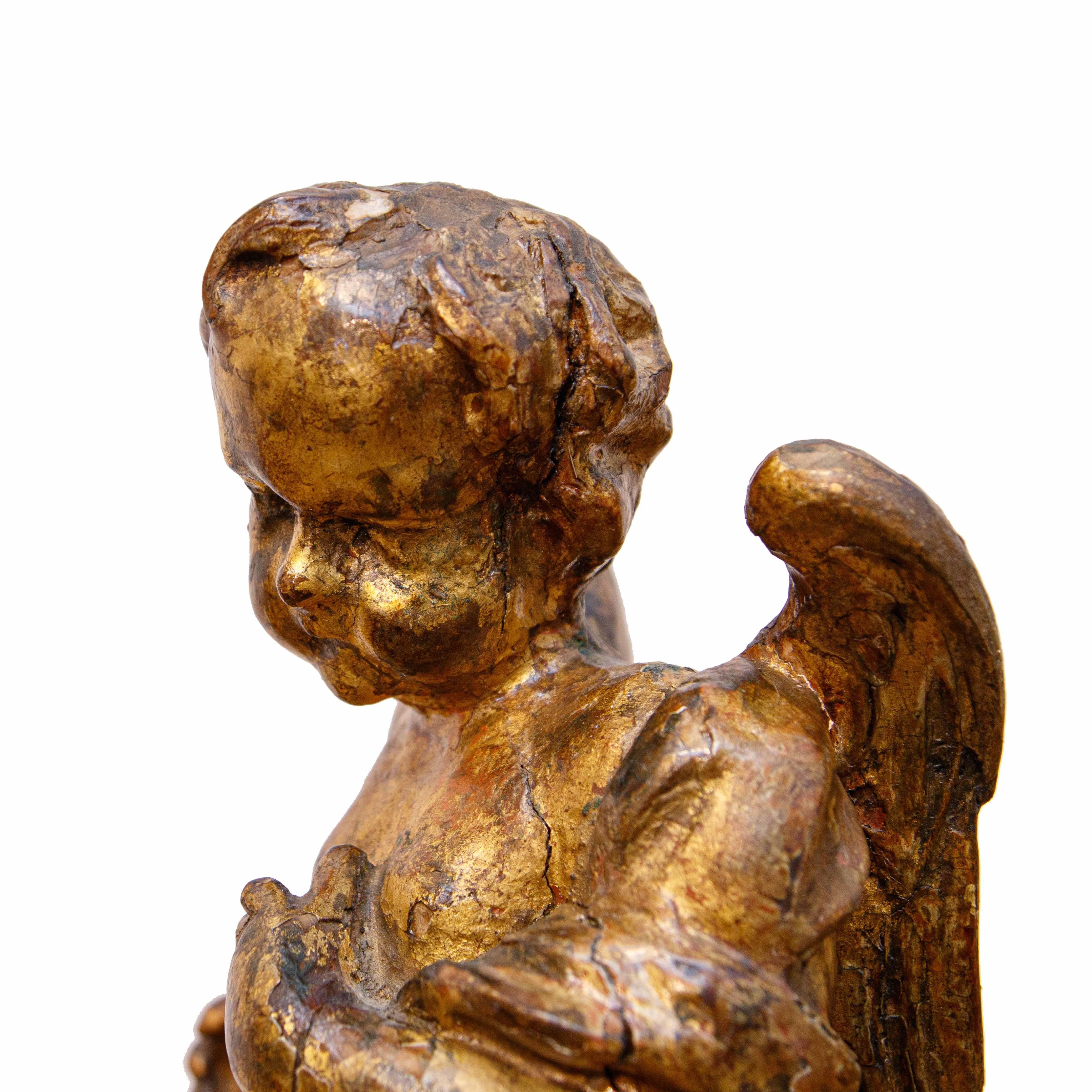 Siglo XVII, Cuatro Putti Tallado a mano en venta