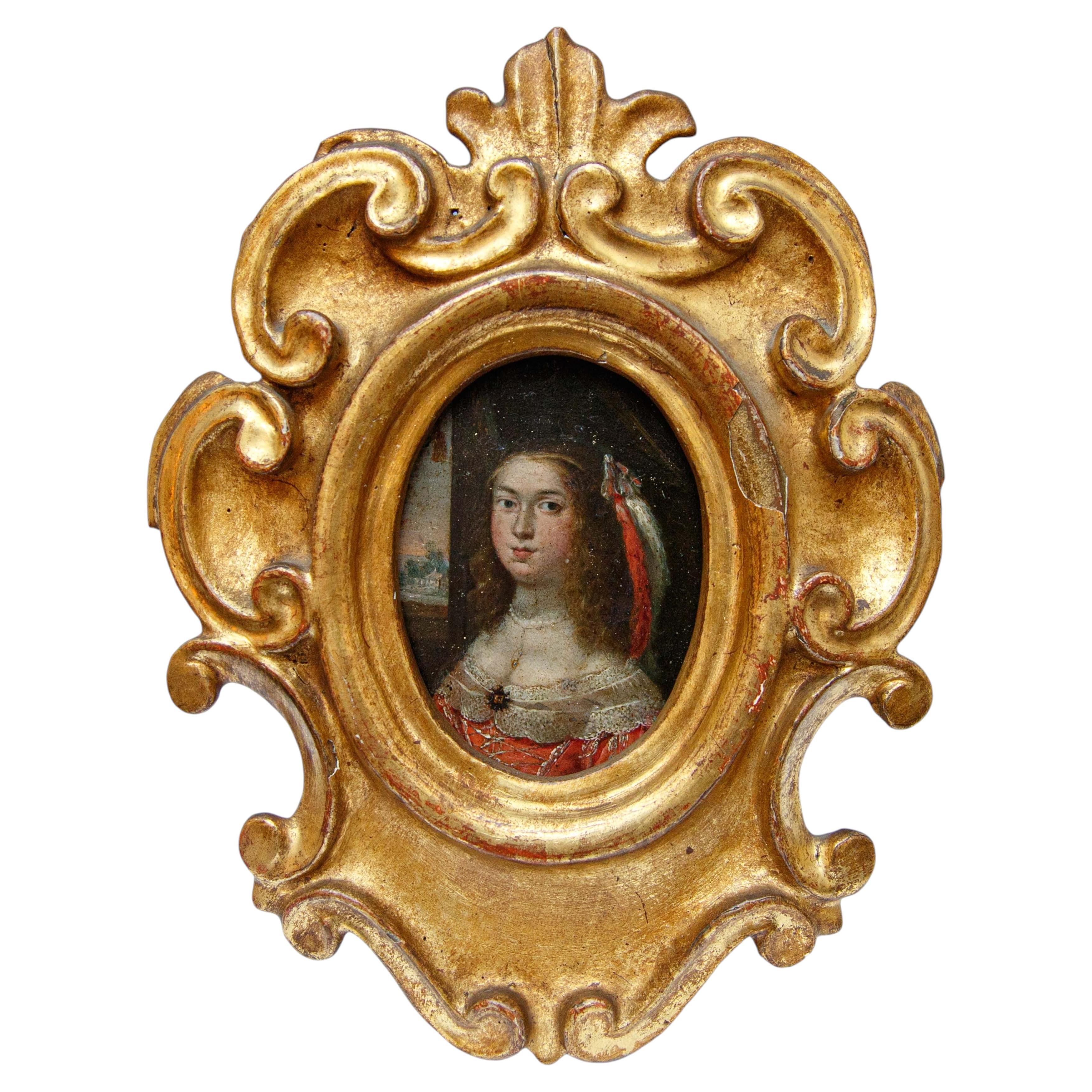 17th century, Female Portrait For Sale