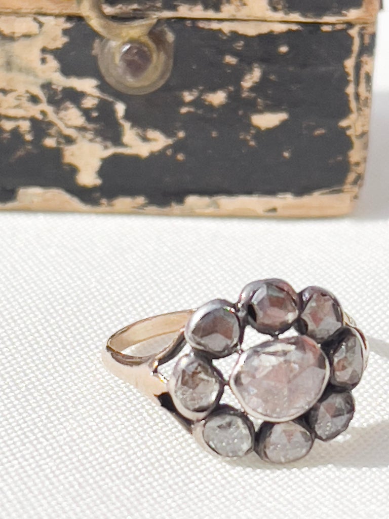 Antique Diamonds Gold 1700s Museum Worthy Portuguese