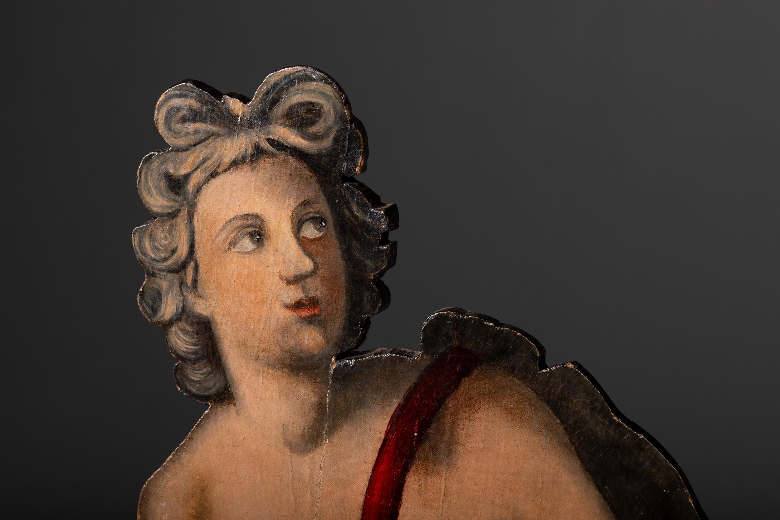 Fino al XVIII secolo Figura di benvenuto del XVIII secolo in vendita