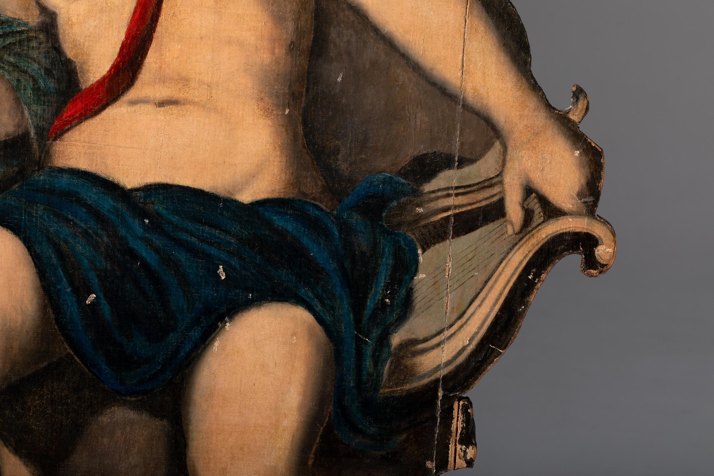 Legno Figura di benvenuto del XVIII secolo in vendita