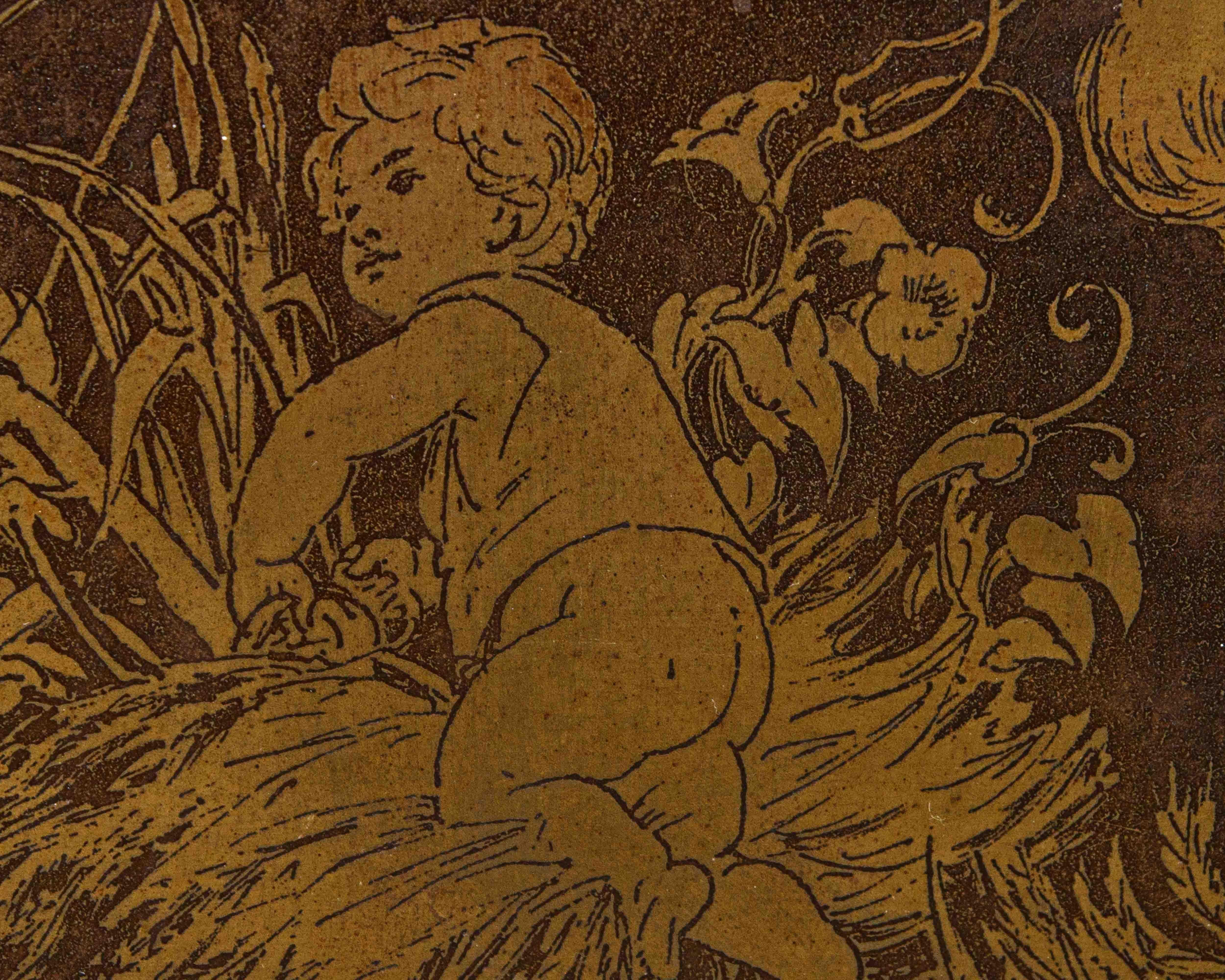 Siglo XVIII, Alegorías de las estaciones con putti 18th Century and Earlier en venta
