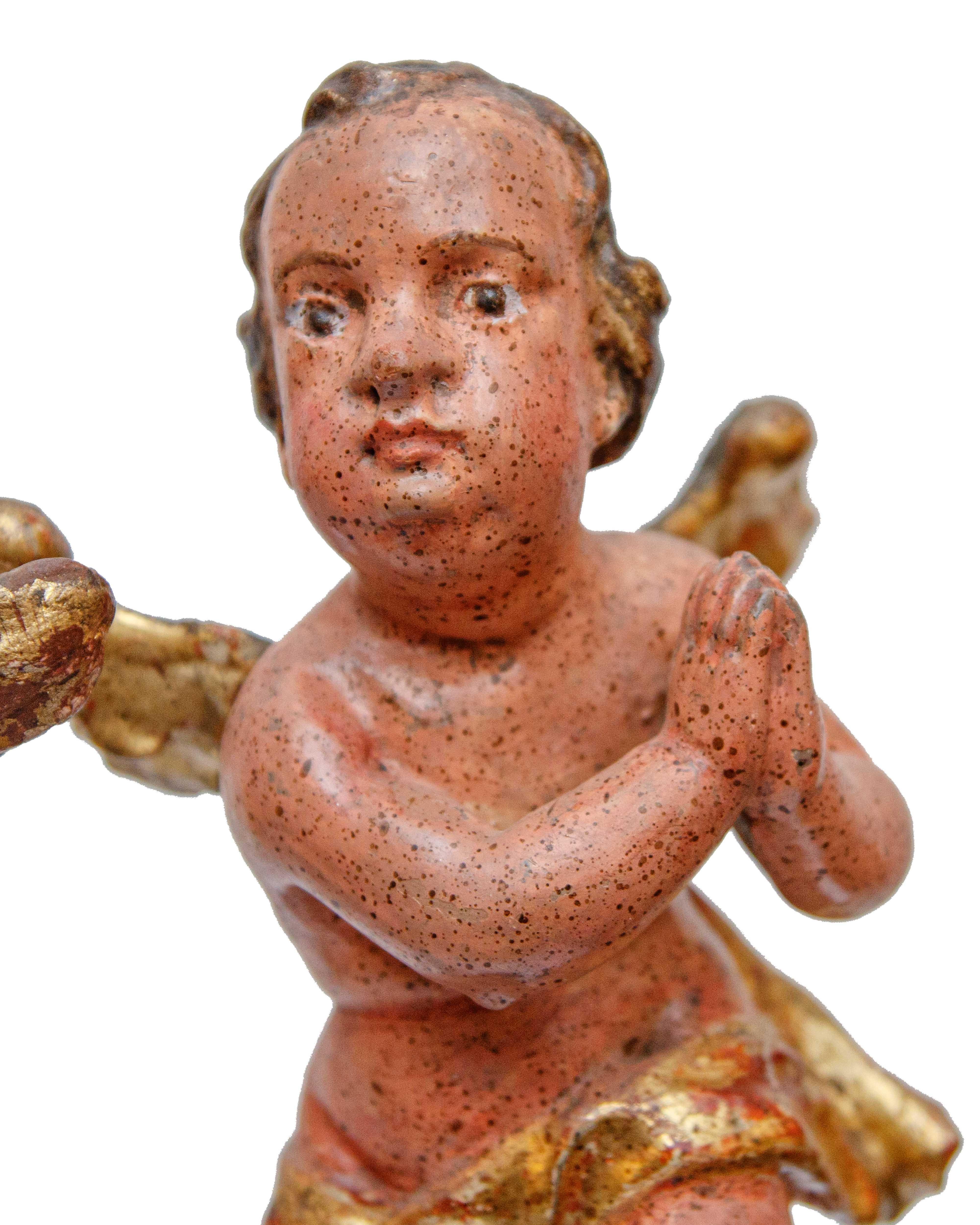 Italian XVIII secolo, Coppia di angioletti in vendita