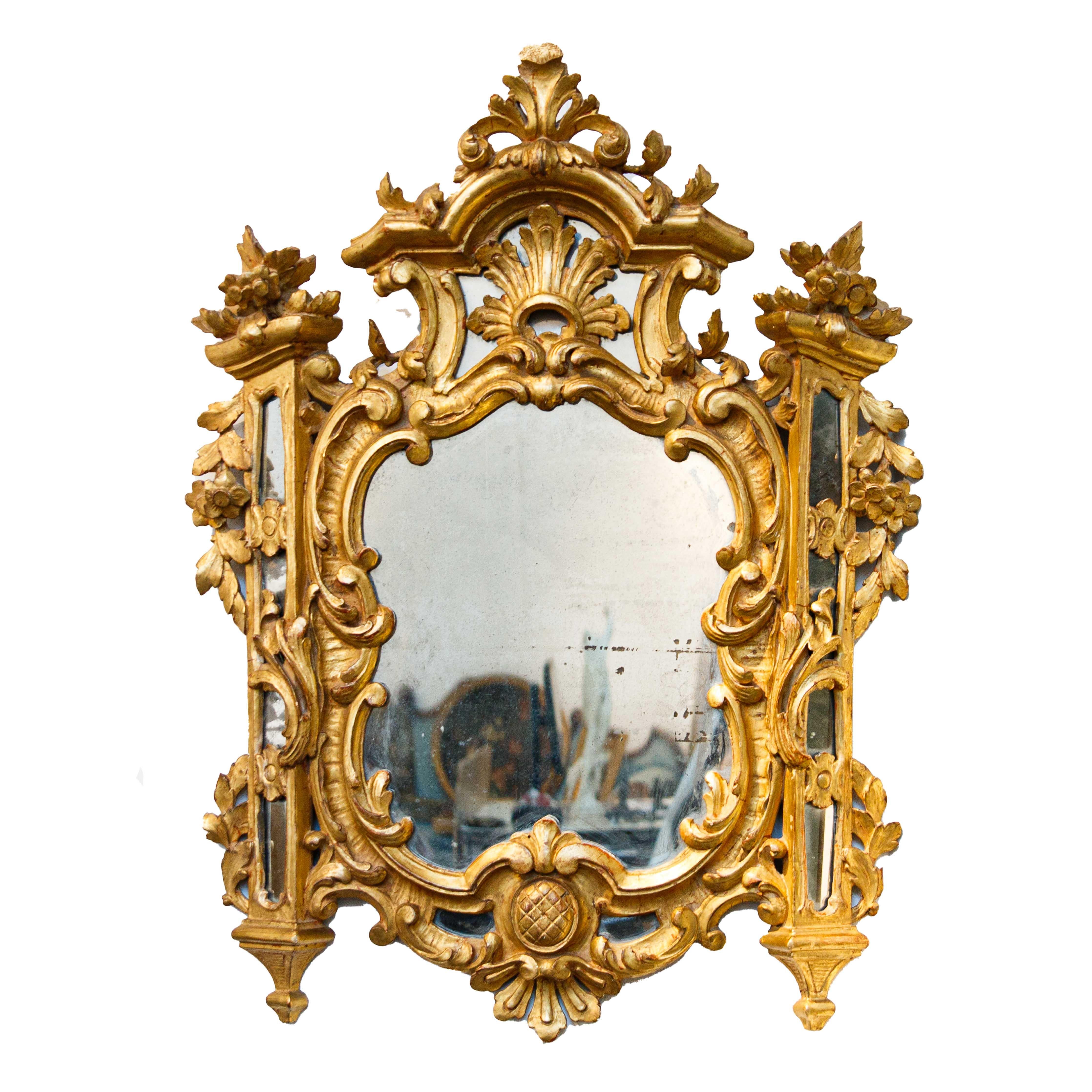 18th Century and Earlier XVIIIe siècle  deux miroirs avec cadres architecturaux en vente