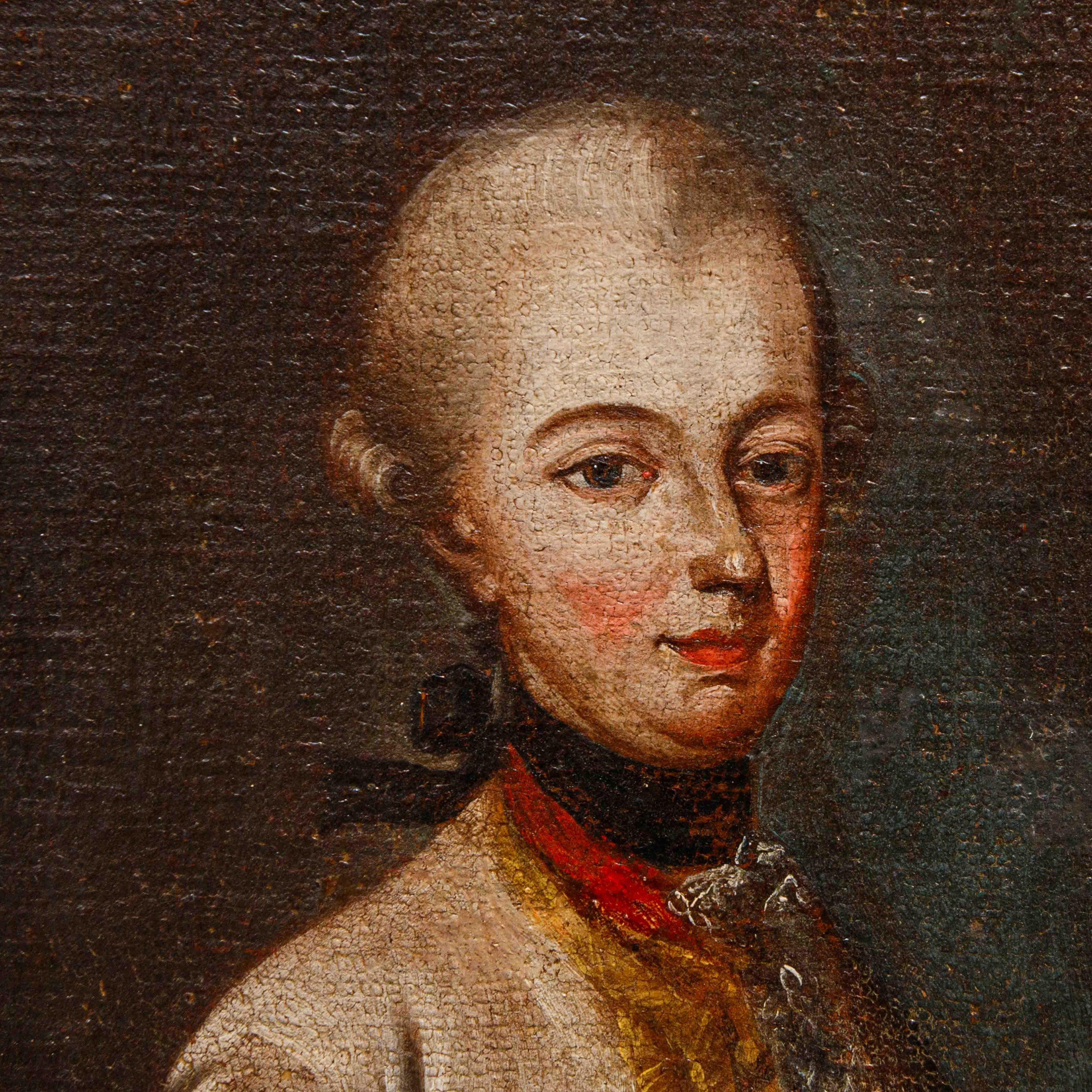 Austrian XVIII secolo, Ritratto di Karl Josef d' Asburgo - Lorena in vendita