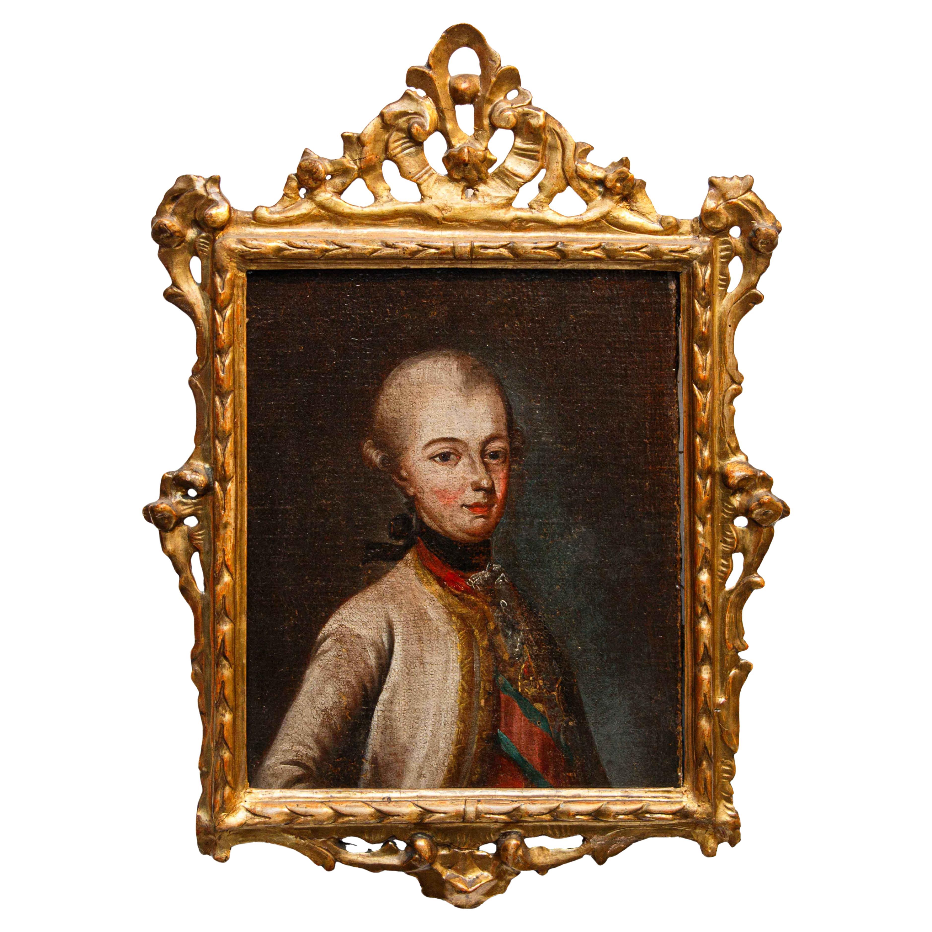 XVIII secolo, Ritratto di Karl Josef d' Asburgo - Lorena
