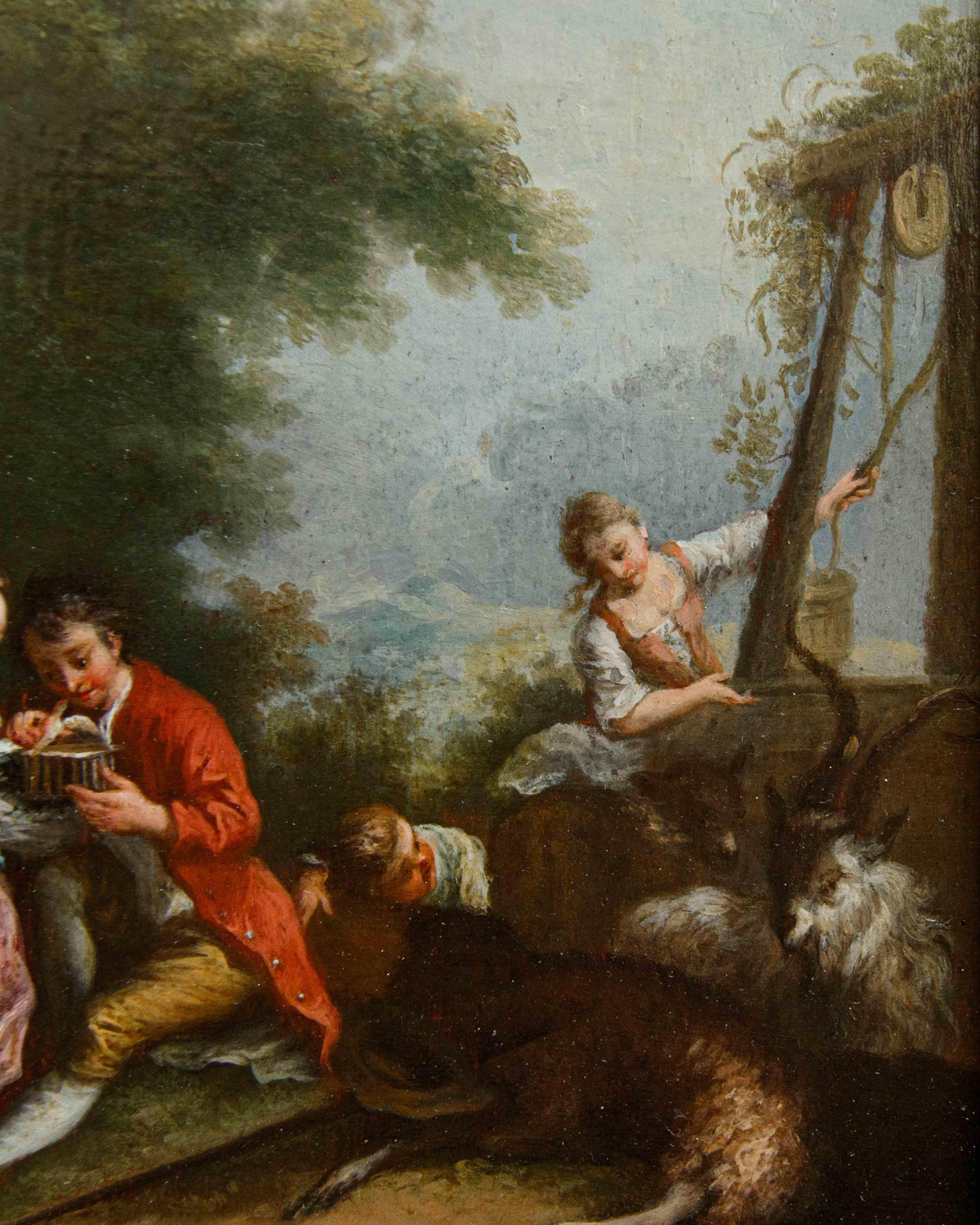 XVIIIe siècle, École française, Scènes galantes en vente 5
