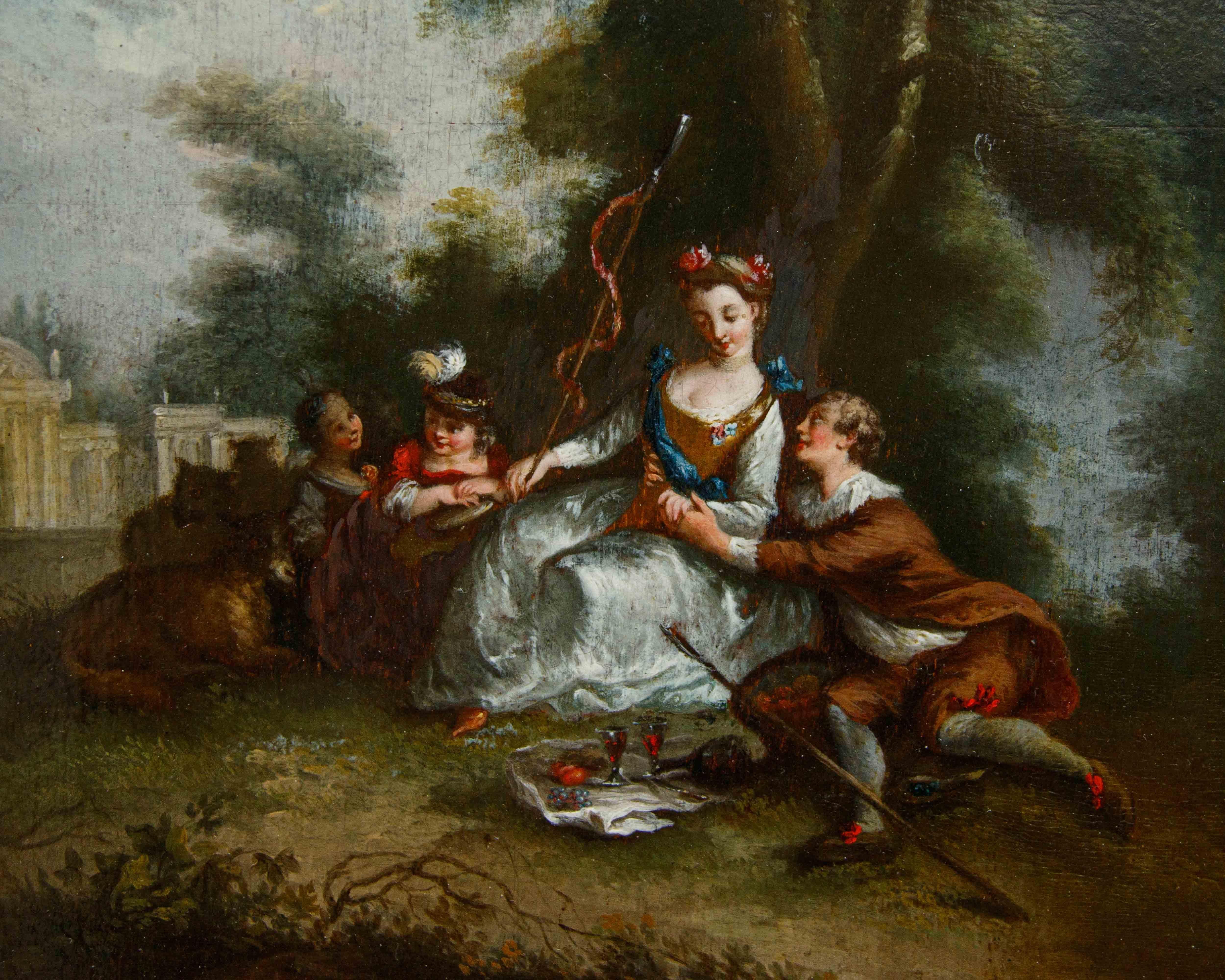 Autre XVIIIe siècle, École française, Scènes galantes en vente