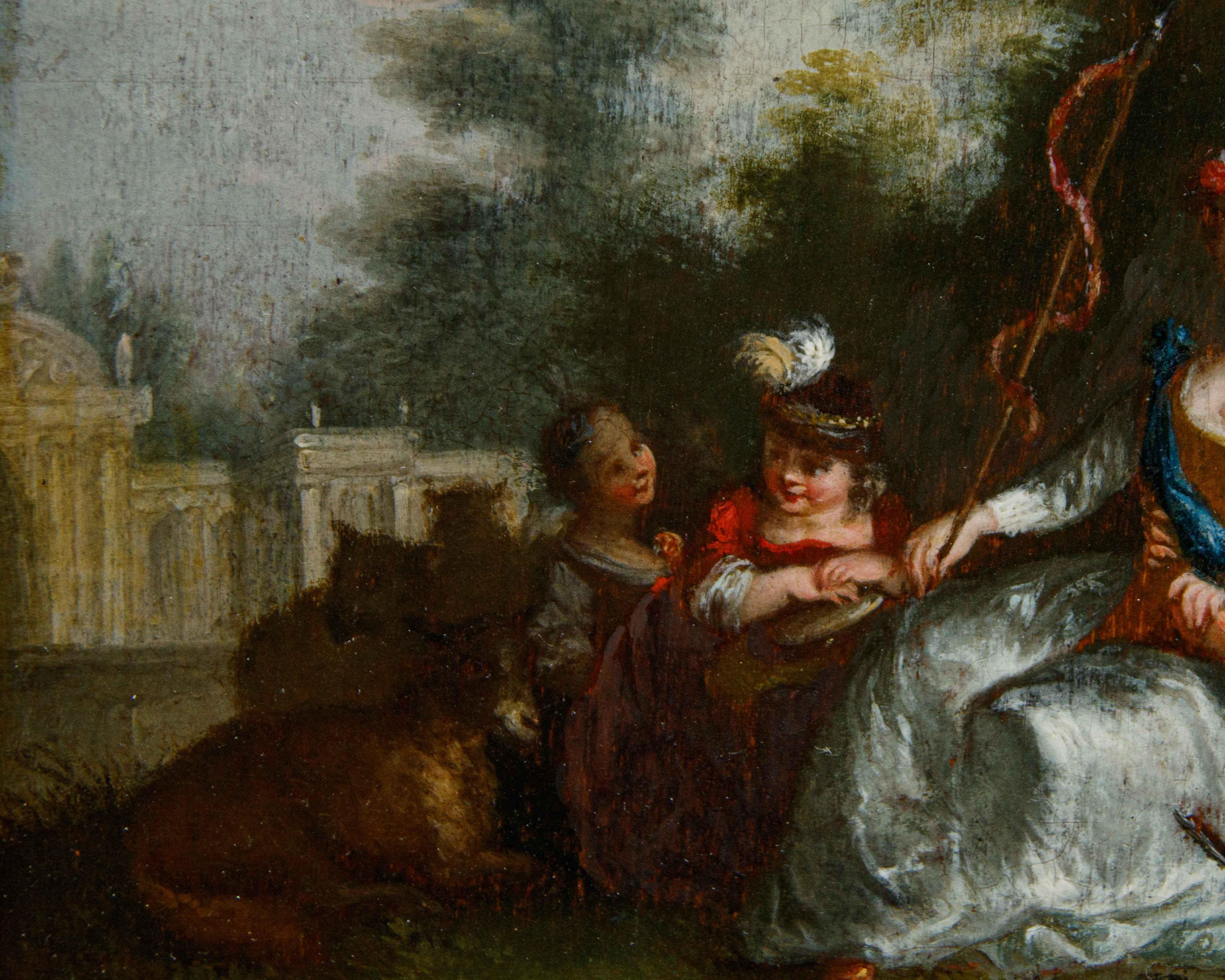 XVIIIe siècle, École française, Scènes galantes Bon état - En vente à Milan, IT