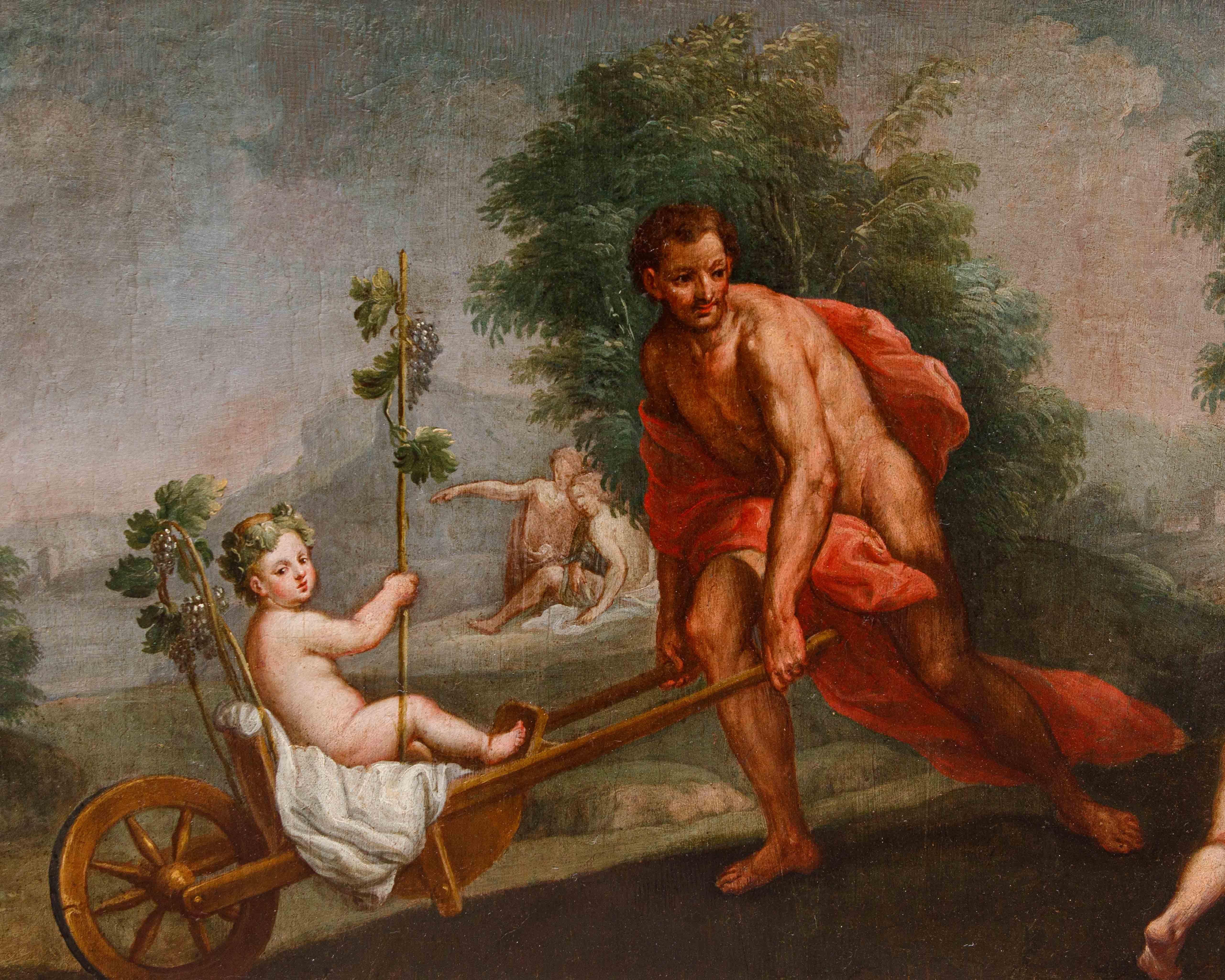 Autre XVIIIe siècle, Période qui coïncide avec l'éducation de Bacchus en vente