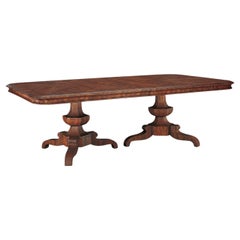 XVIIIth Century Inspired Palafoxiana Rectangular Table with Crossed Moldings