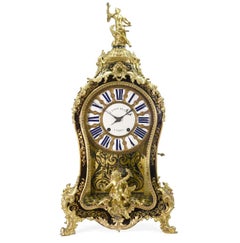 Reloj Cartel XVIII Luis XV Boulle Marquetería