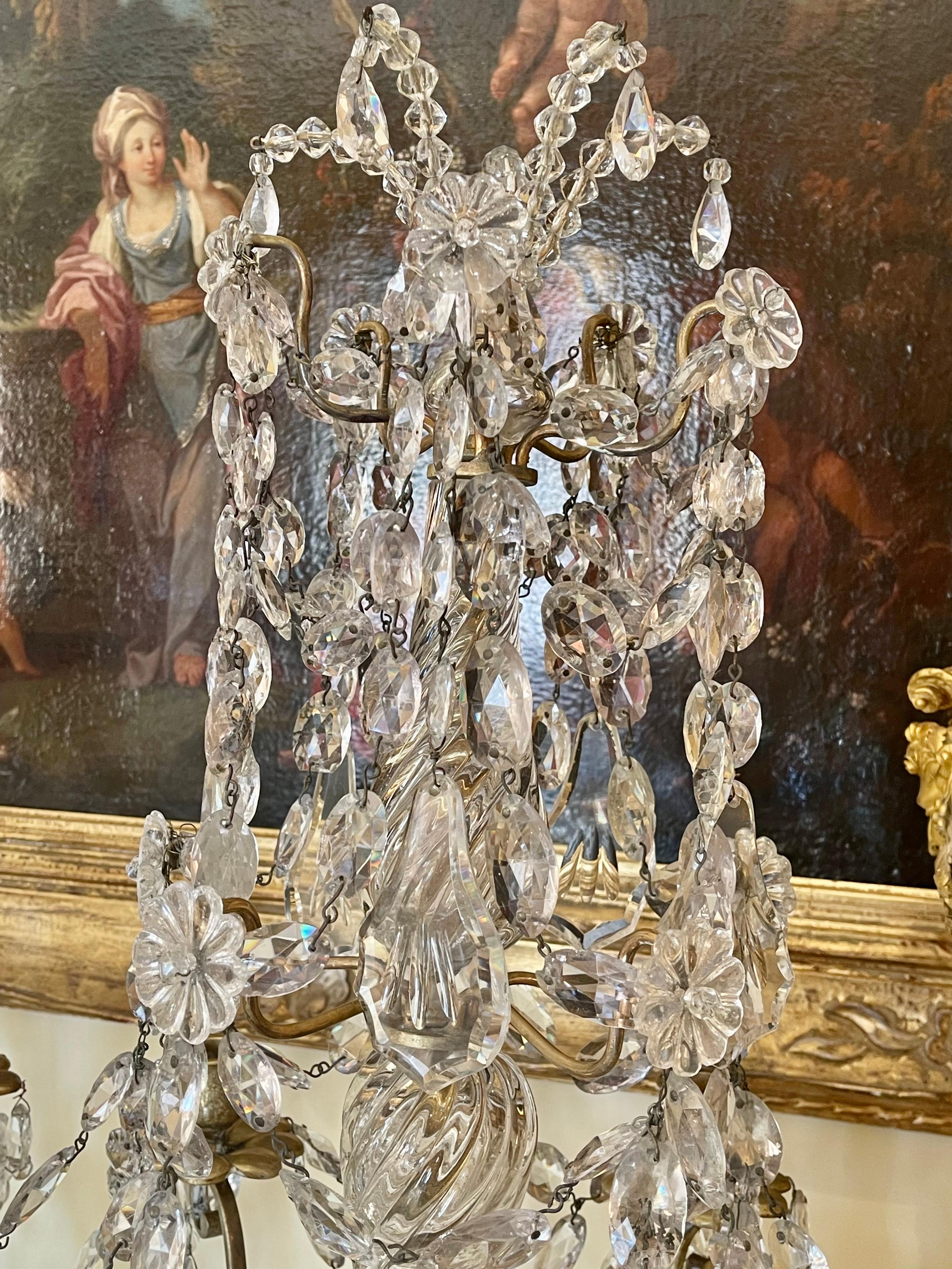 French 17th Century, Pair of Louis XIV Girandoles For Sale