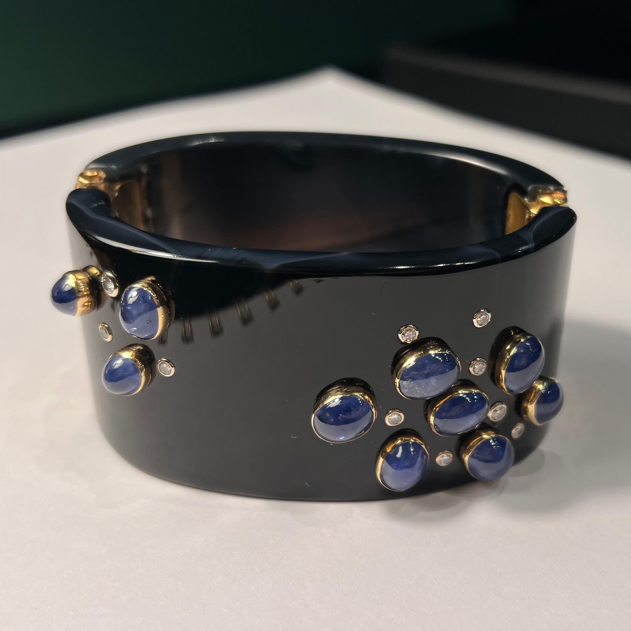 Bracciale in agata del XX secolo In condizioni buone in vendita a PARIS, FR