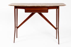 XX Century Italian Modernist Angled Console Table