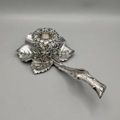 Báculos de plata maciza 800 italianos del siglo XX