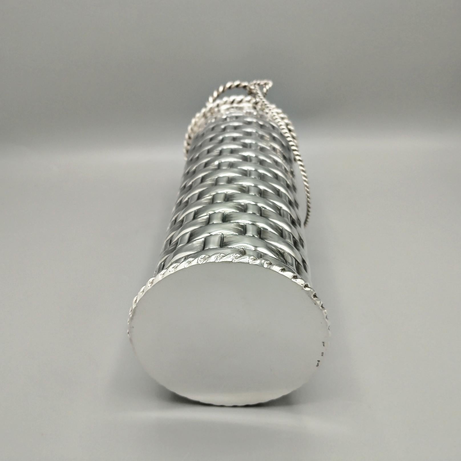 Termo de plata 800 maciza italiana del siglo XX en venta 5