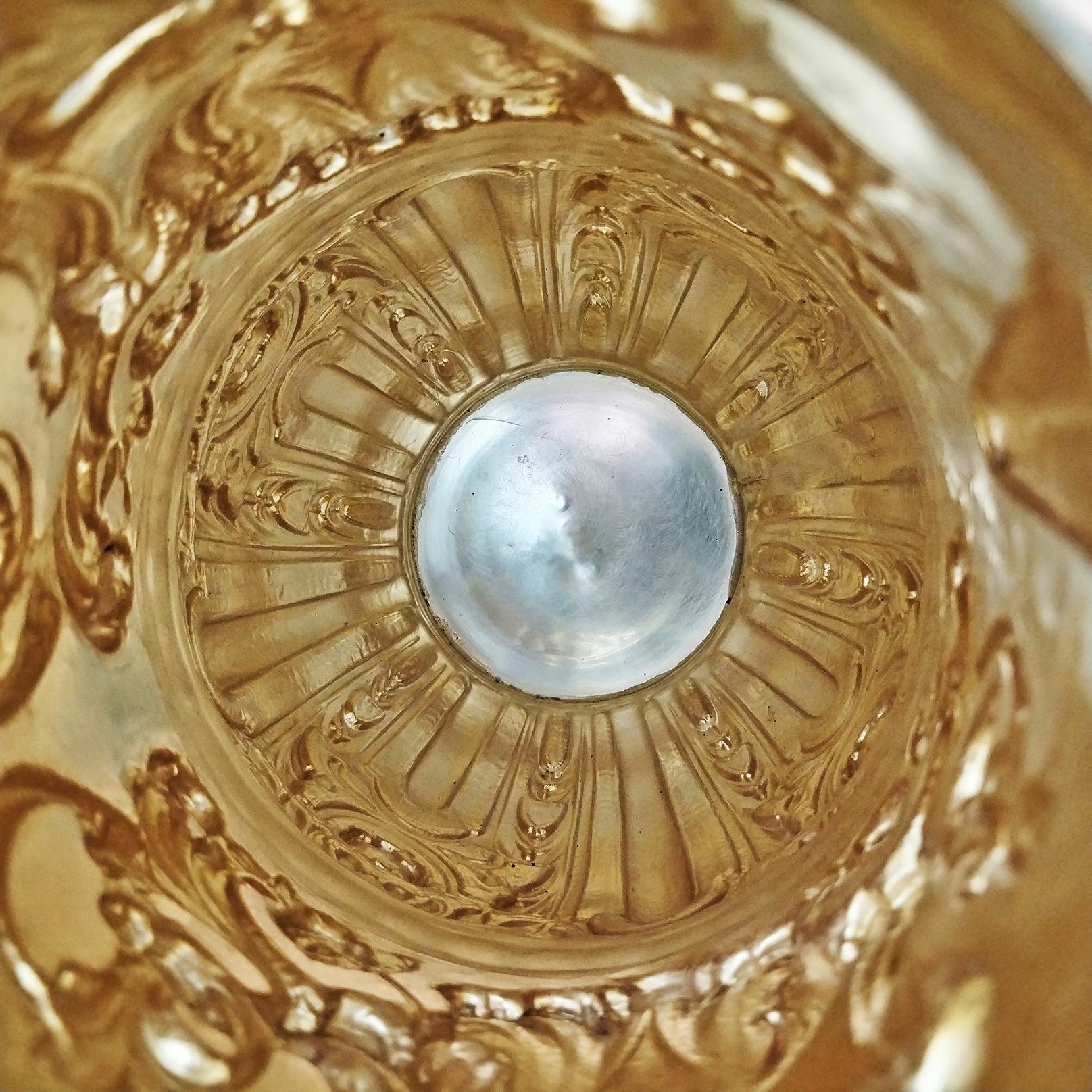 20. Jahrhundert Italienisches Sterlingsilber im Barockstil Coffepot im Angebot 11