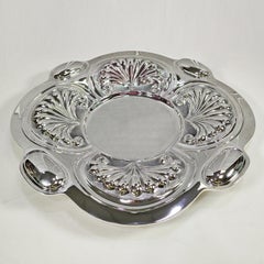 XX Century Italian Sterling Silver Centerpiece with shells