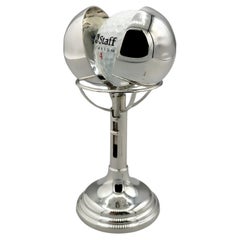 XX Century Italian Sterling silver golf ball holder