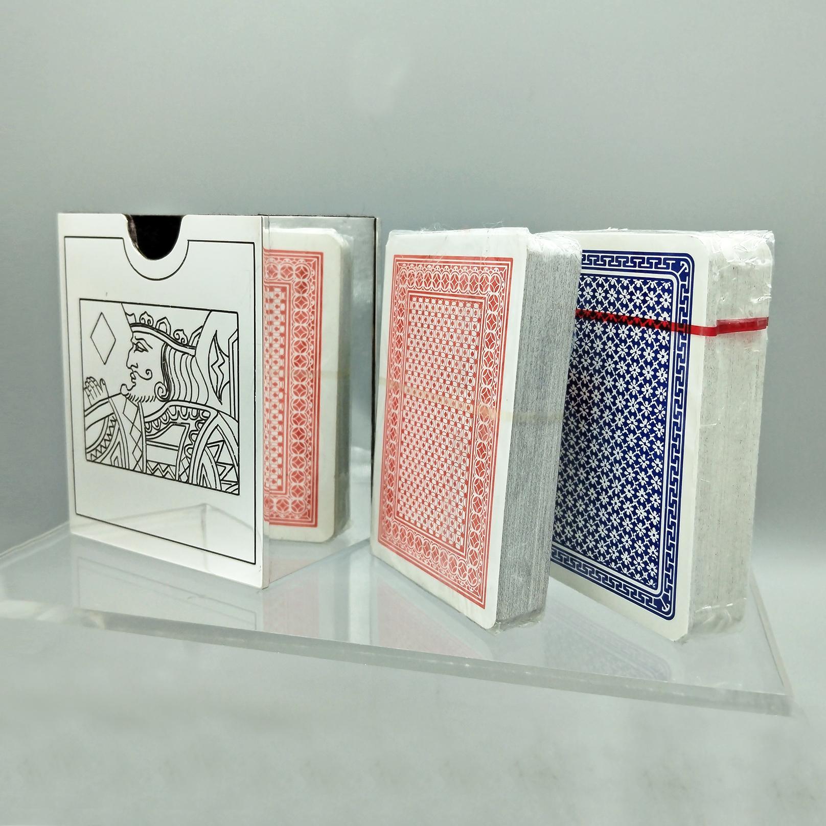 20th Century Italian Sterling Silver Playing Card Holder For Sale 4