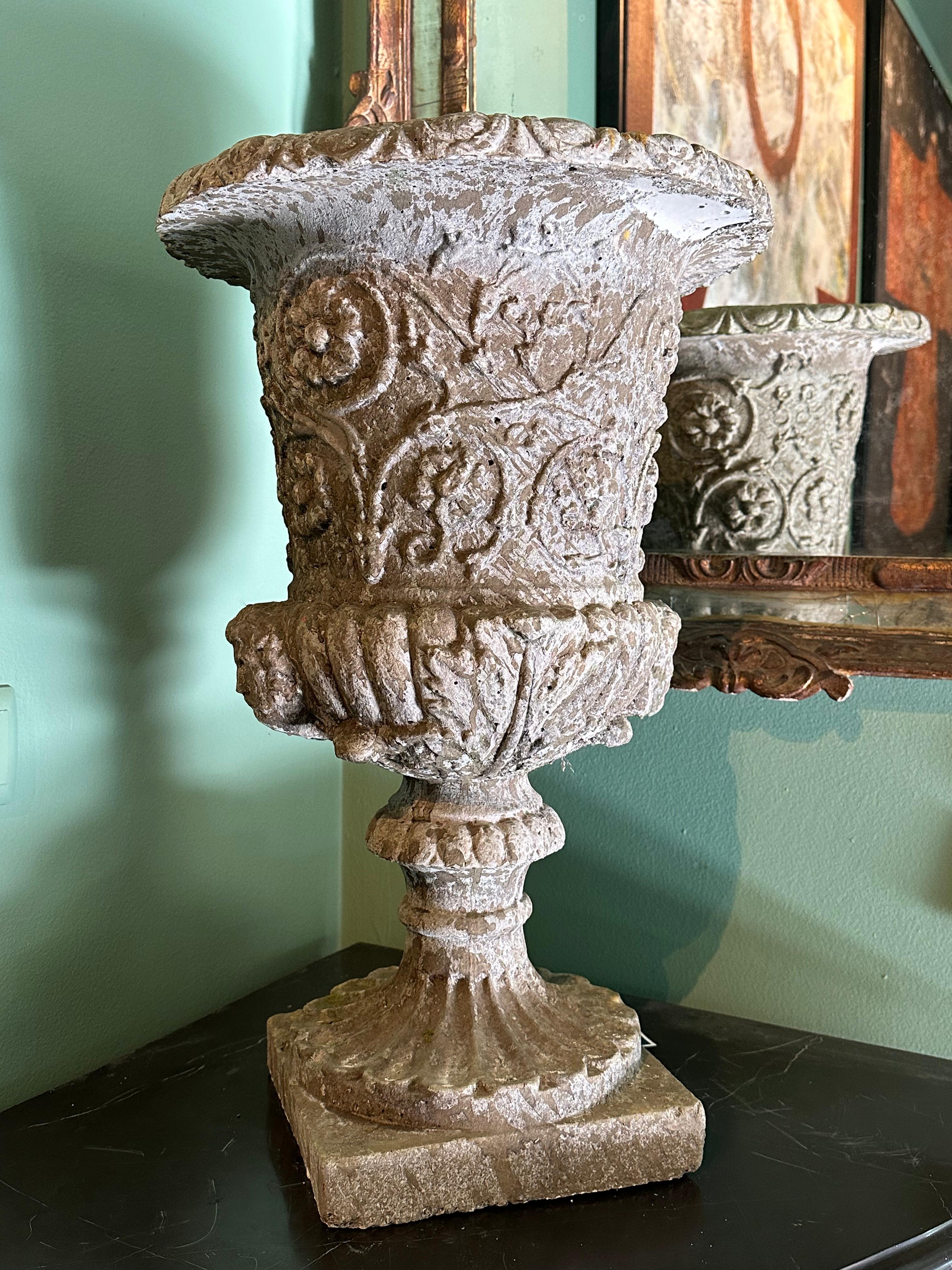 XX Century Medici Cement Vases  For Sale 2