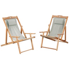 20th Century Swedish Deckchairs, 1940 