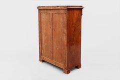 XIX Century Swedish Writing Commode, Walnut Veneer