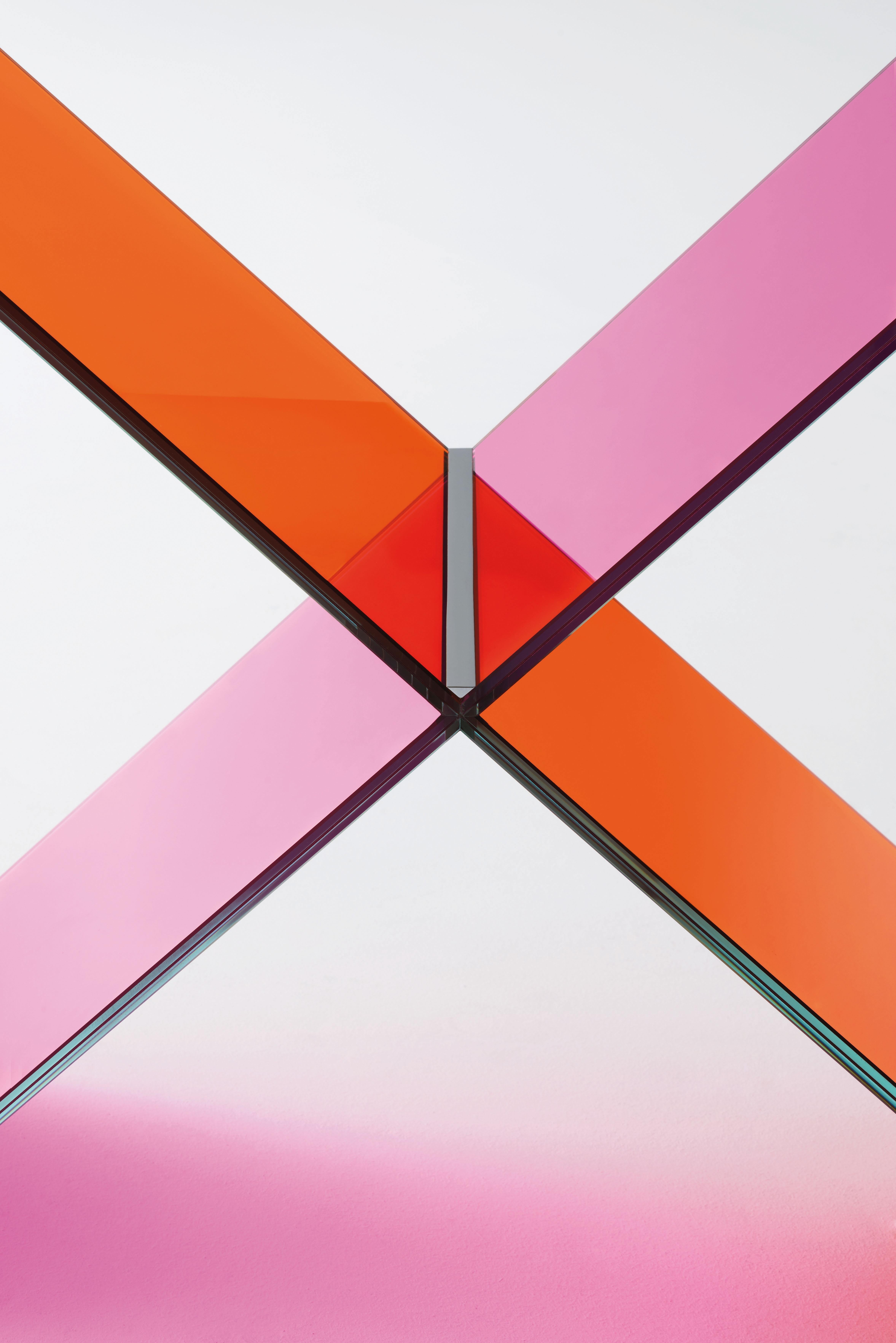 XX Glaskonsolentisch aus Glas, von Johanna Grawunder aus Glas Italia, in SCHLUSSVERKAUF (Moderne) im Angebot