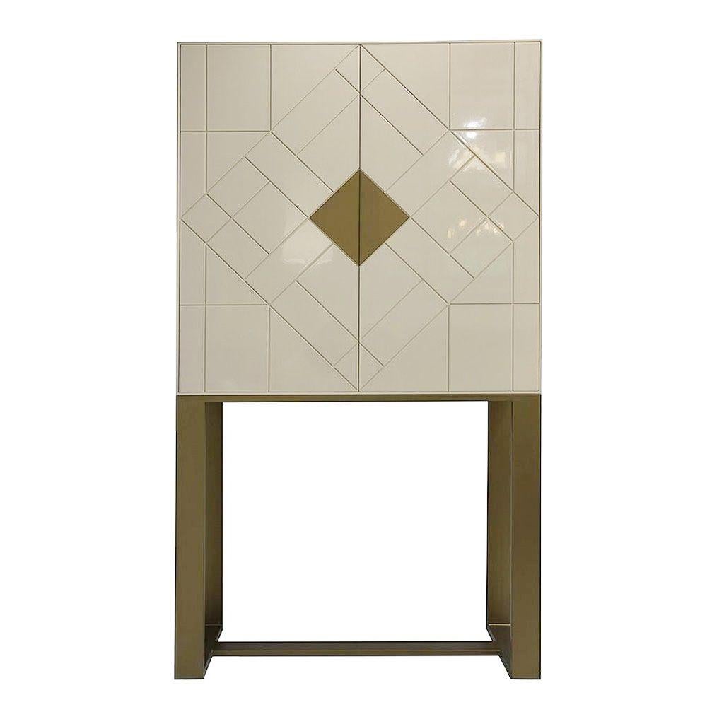 Wood XXI Century Design Cabinet For Sale