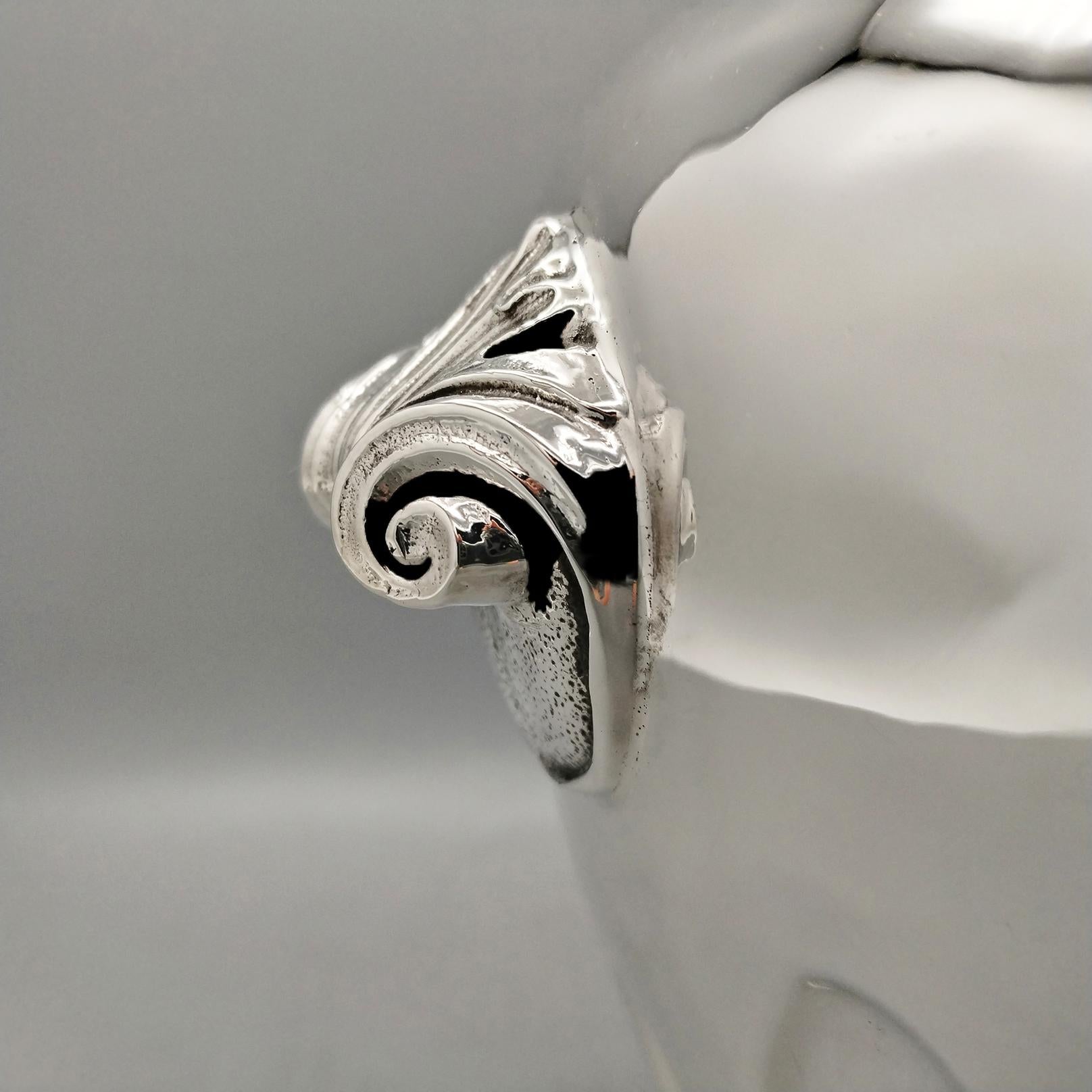 XXI Century Italian Sterling Silver Champagne Bucket In condizioni Nuovo in vendita a VALENZA, IT