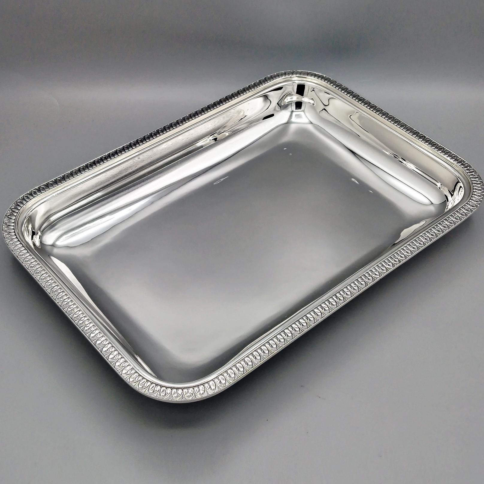 XXI Century Italian Empire Srtyle Gianmaria BUCCELLATI Sterling Silver Basket in vendita 1