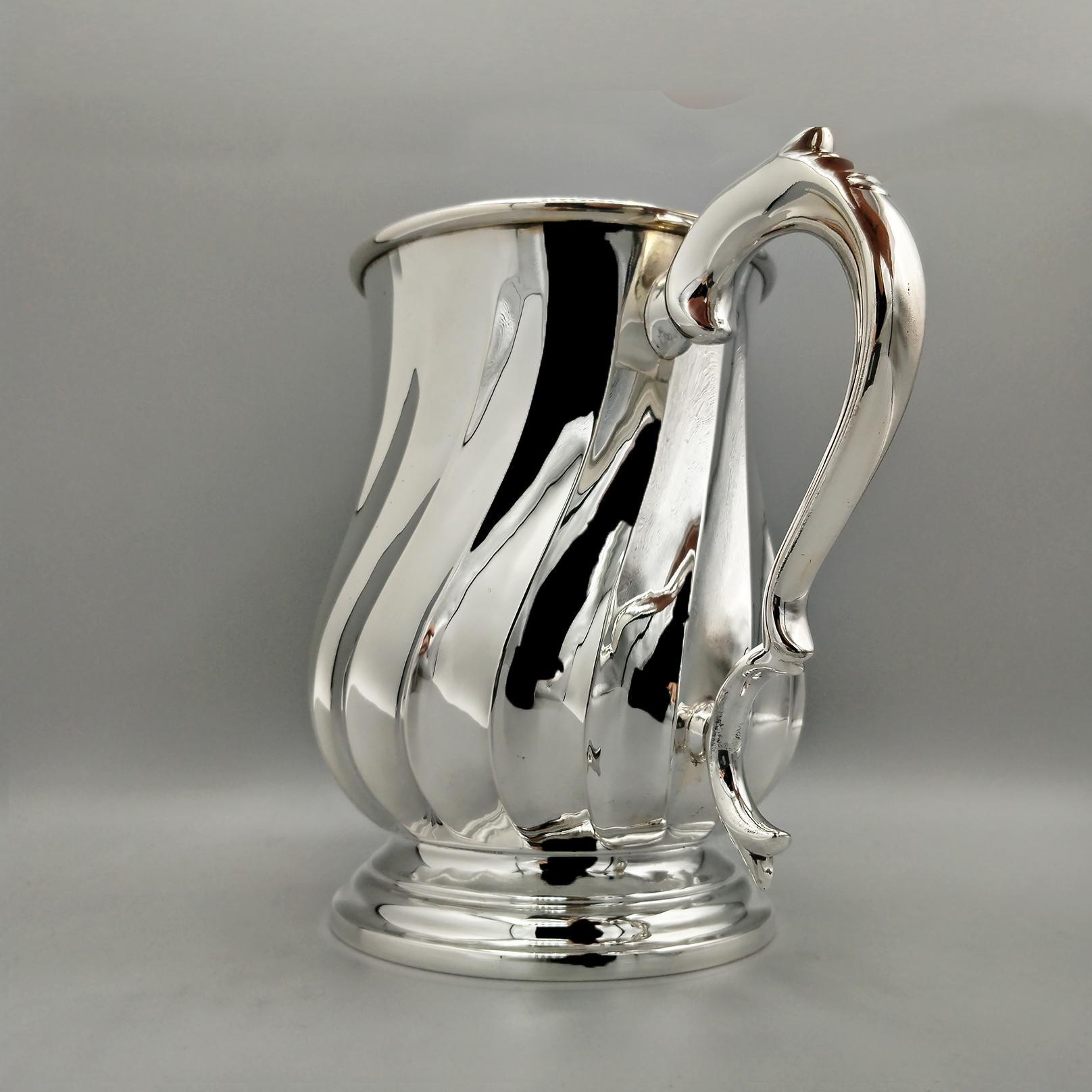 Siglo XXI Taza Italiana de Plata Maciza 800G Dorado en venta