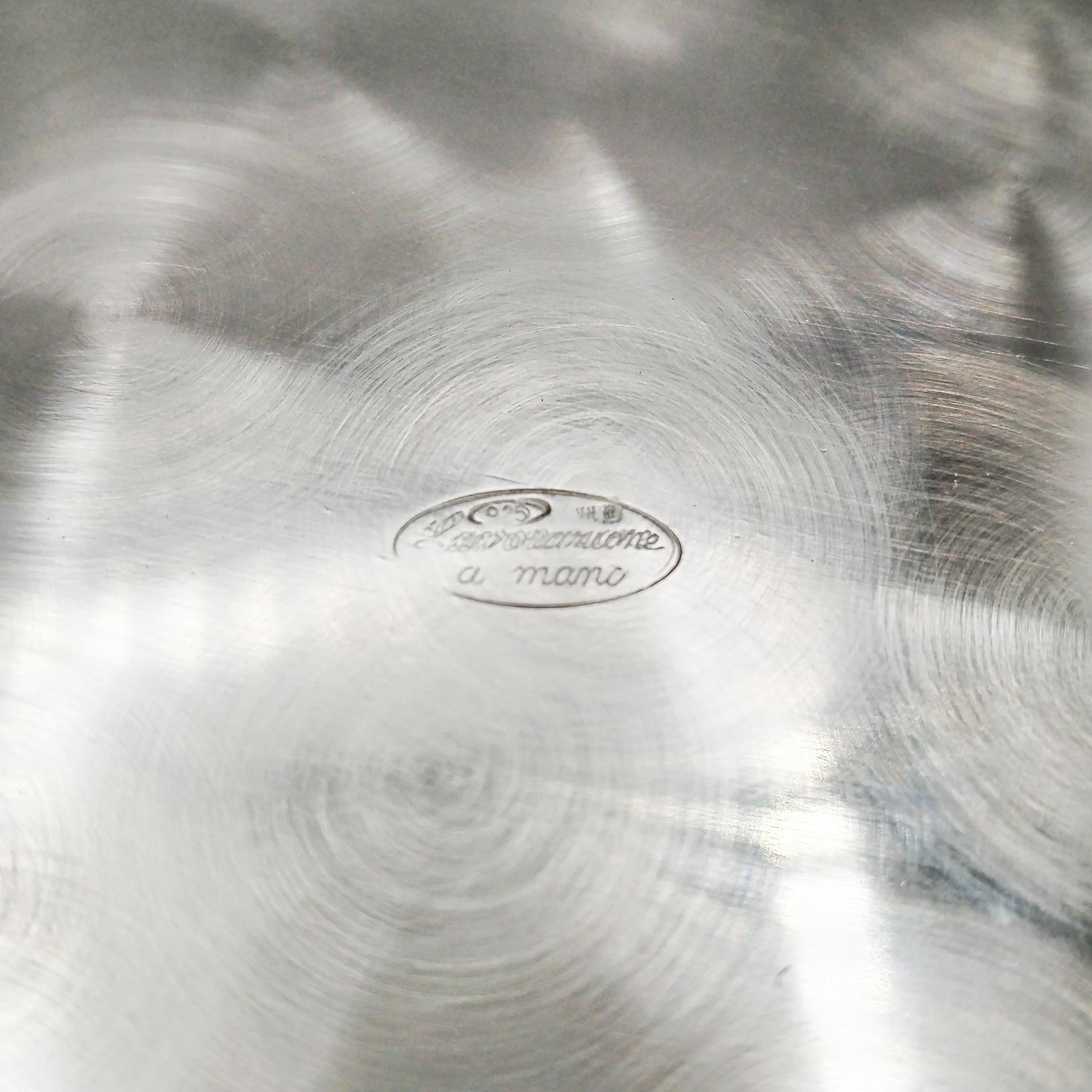 Centro de mesa de plata de ley italiana del siglo XXI en venta 2