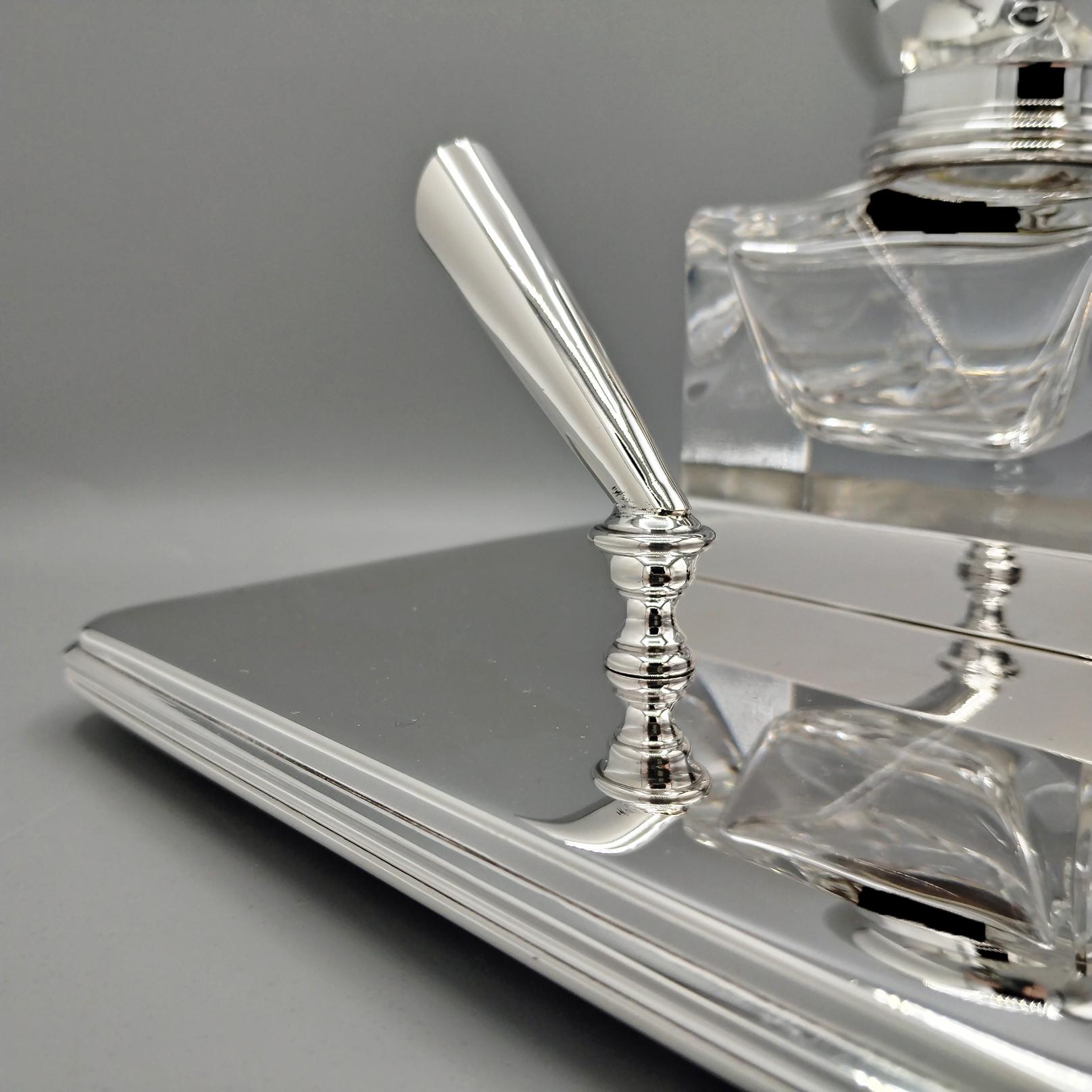 Argento 925 XXI Century Italian Sterling Silver Inlstand in vendita