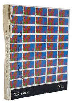 1973 XXieme Siecle 'Panorama 73 US Art II XLI 73' Modernism USA Book