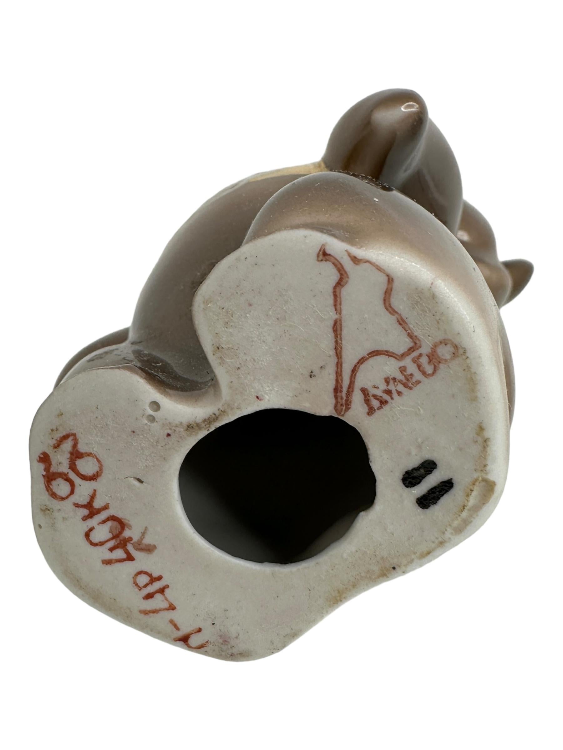 Porzellan Mascot Misha Mishka Bär Vintage XXII Moskauer Olympische Spiele 1980 im Angebot 2