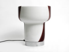Lampe de table ou lampadaire ou table d'appoint en verre de Murano italien des années 1960 XXL
