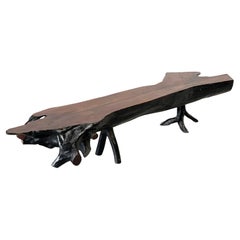 Retro XXL 240cm Tree Trunk table / bench