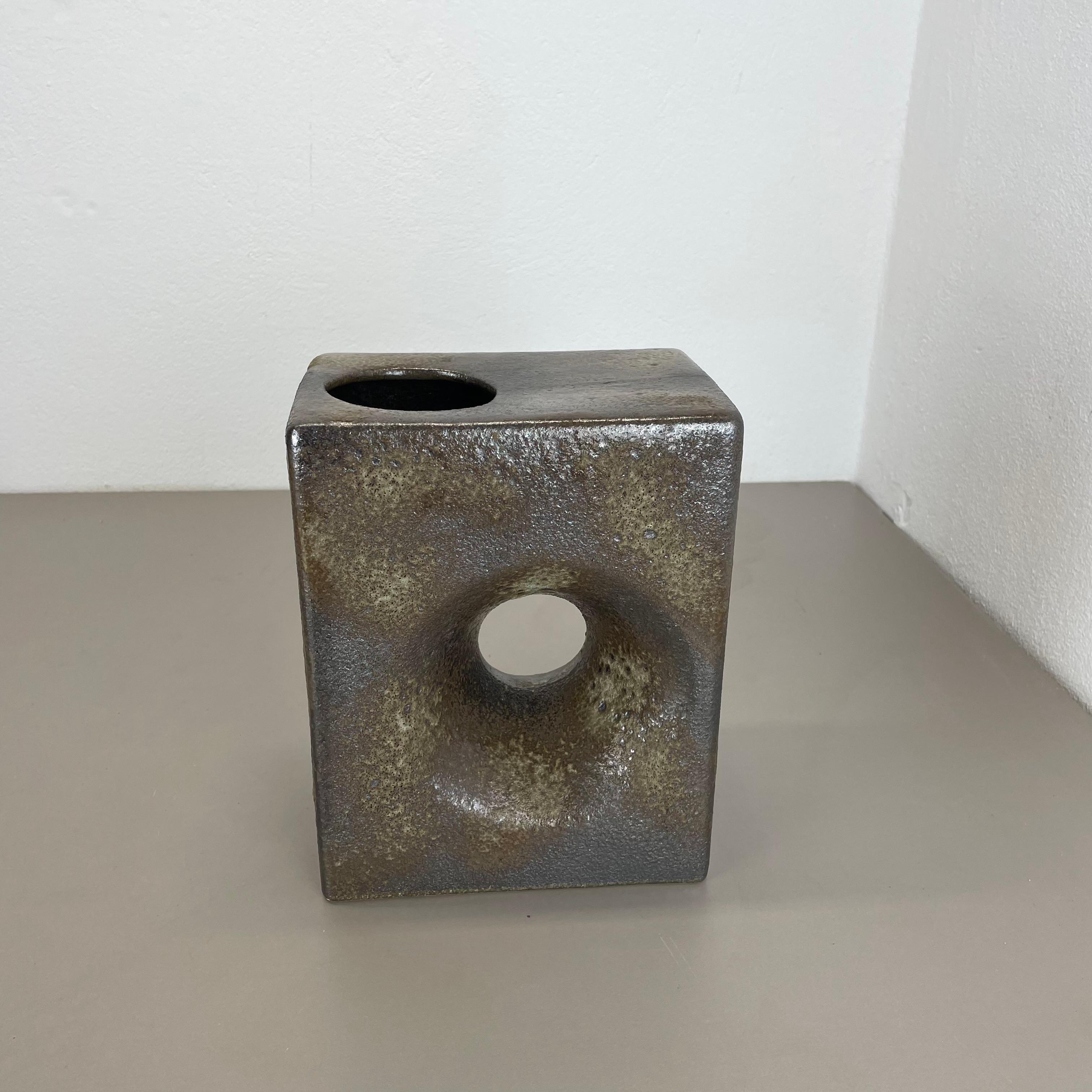 20th Century xxl 25cm Brutalist CUBIC 