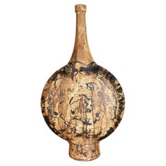 Jarrón de cerámica Xxl Studio Pottery de Gerhard Liebenthron, Alemania, años 70